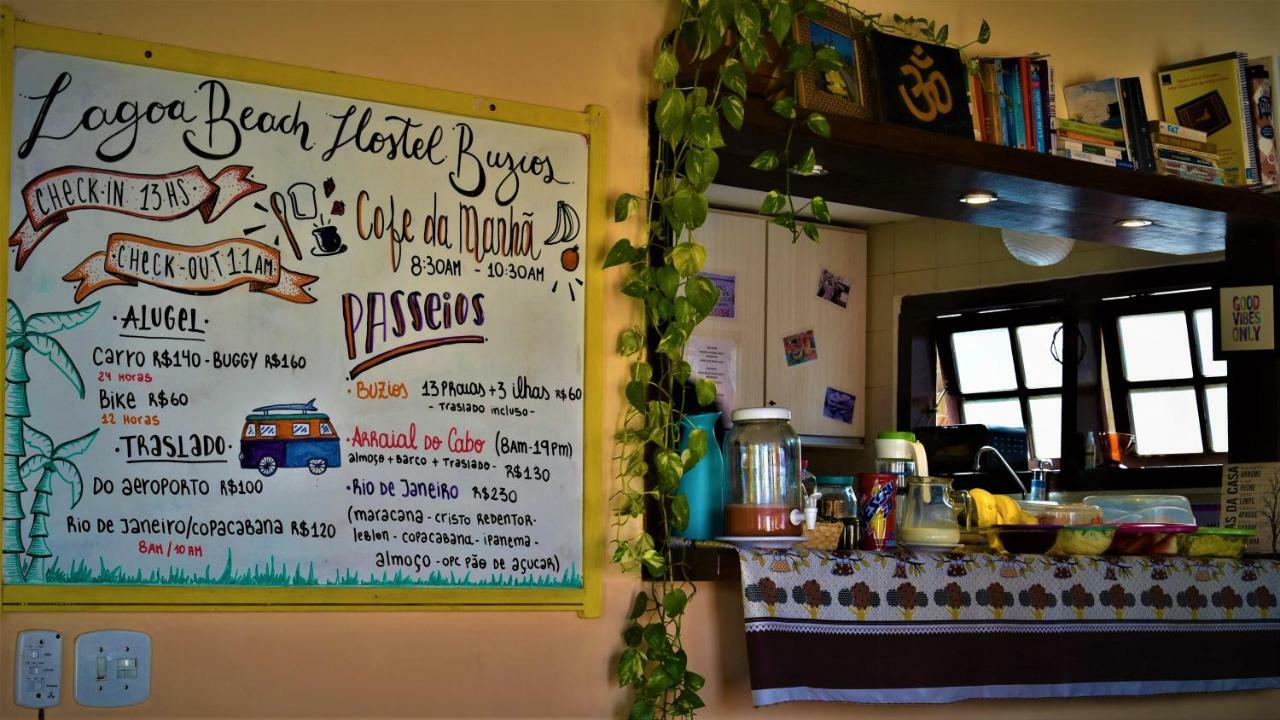 Lagoa Beach Hostel B\u00FAzios Búzios Esterno foto